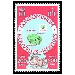 Timbre de collection Nlles Hebrides - 506 Bon Plan