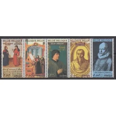 Belgique - 2006 - No 3456/3460 - Musique Bon Plan