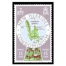 Populaire Timbre de collection Nlles Hebrides - 510