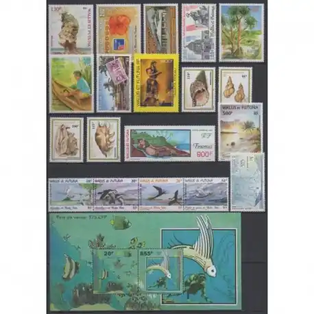 Petit Prix Wallis et Futuna - Année complète - 1999 - No 529/534 - PA208/PA219 - BF8