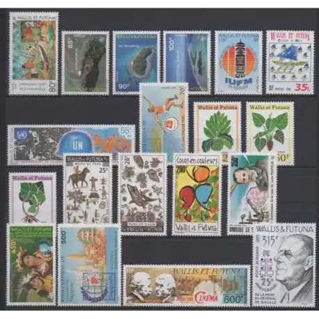Must-Have Wallis et Futuna - Année complète - 1995 - No 472/484 - PA185/PA190