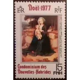 Garantie Incluse Timbre de collection Nlles Hebrides - 522