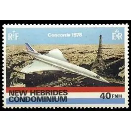 Timbre de collection Nlles Hebrides - 534 Remise