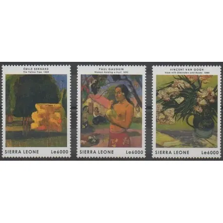 Meilleure Qualité Sierra Leone - 2013 - No 4856/4858 - Peinture