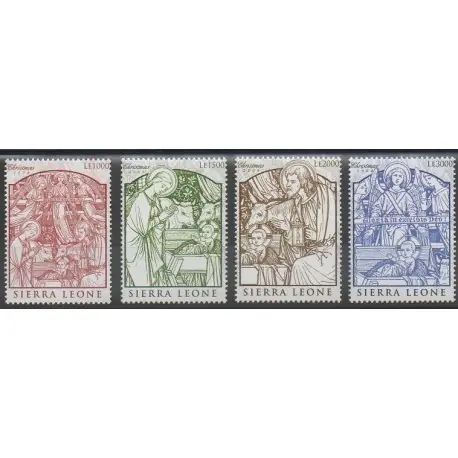 Artisanat Sierra Leone - 2008 - No 4305/4308 - Noël