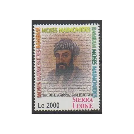 Achat Immédiat Sierra Leone - 2005 - No 4068 - Célébrités