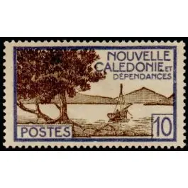 Timbre de collection Nouvelle-Caledonie - 0244 Dernier Modèle