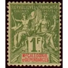 Timbre de collection Nouvelle-Caledonie - 0053 Petit Prix