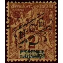 Acheter En Ligne Timbre de collection Nouvelle-Caledonie - 0054