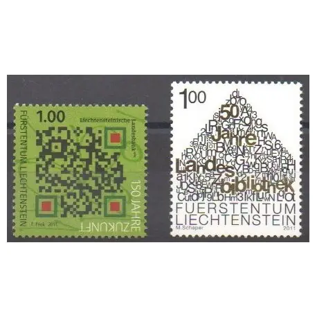 Petit Prix Liechtenstein - 2011 - No 1521/1522
