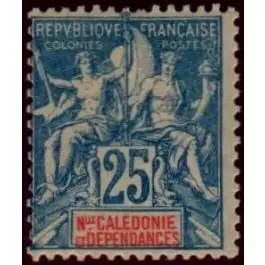 Timbre de collection Nouvelle-Caledonie - 0062 Certifié