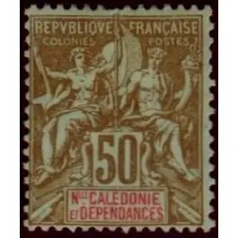 Timbre de collection Nouvelle-Caledonie - 0063 Top Vente