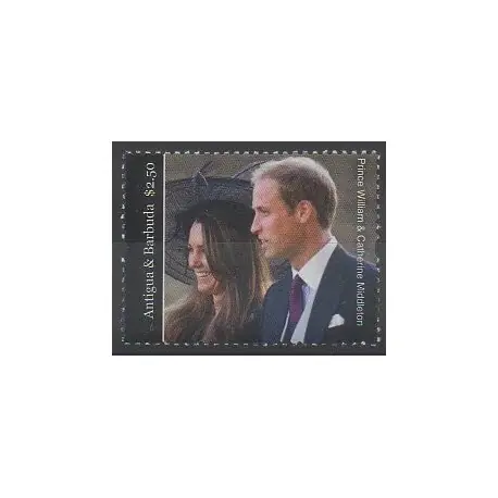 Nouvel Arrivage Antigua et Barbuda - 2010 - No 4130 - Royauté - Principauté