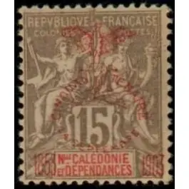 Timbre de collection Nouvelle-Caledonie - 0073 Vente Flash