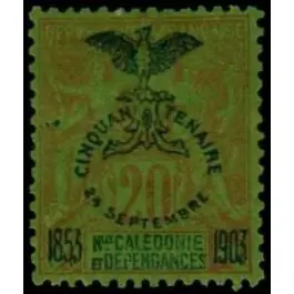 Prix Choc Timbre de collection Nouvelle-Caledonie - 0074