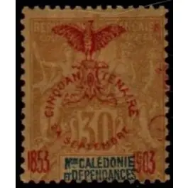 Achat Immédiat Timbre de collection Nouvelle-Caledonie - 0076