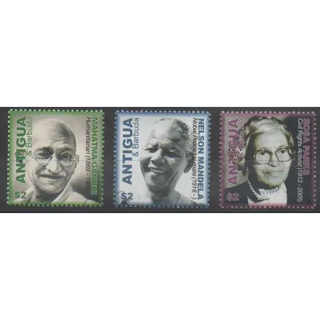 Antigua et Barbuda - 2006 - No 3800/3802 - Célébrités Exclusif