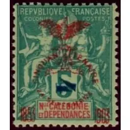 Prix Choc Timbre de collection Nouvelle-Caledonie - 0083