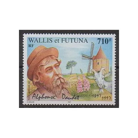 Wallis et Futuna - Poste aérienne - 1997 - No PA202 - Littérature Fait Main