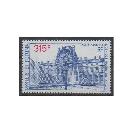 Wallis et Futuna - Poste aérienne - 1993 - No PA176 - Monuments Usine Directe