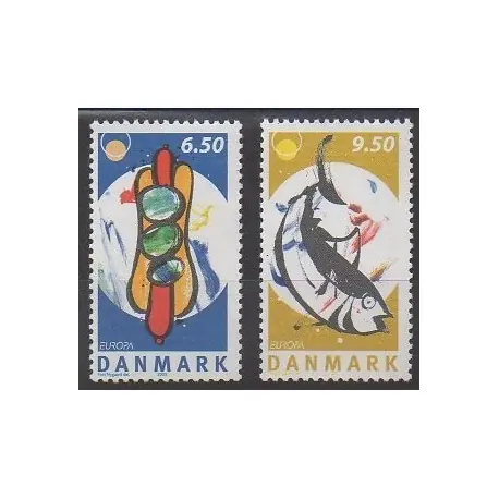 Livraison Express Danemark - 2005 - No 1408/1409 - Gastronomie - Europa