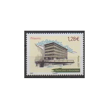 Andorre - 2021 - No 857 Expédié Aujourd’hui