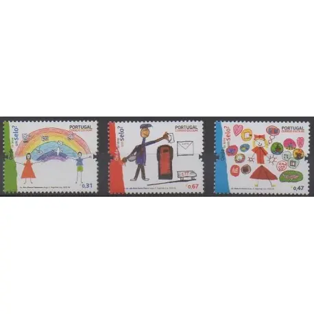 Livraison Gratuite Portugal - 2008 - No 3339/3341 - Dessins d'enfants