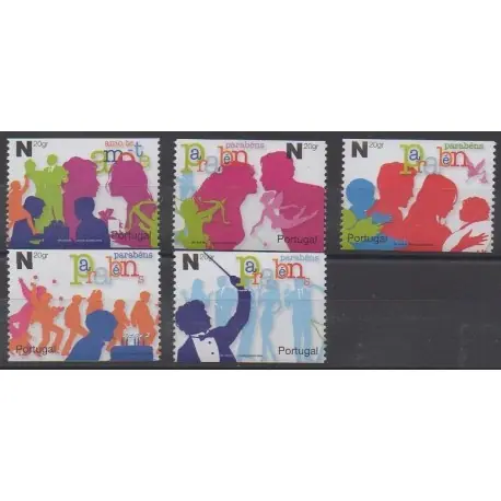 Portugal - 2006 - No 3007a/3011a Prix Choc