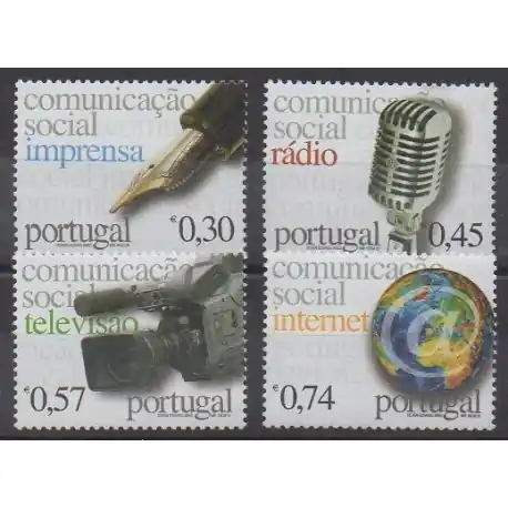 Portugal - 2005 - No 2966/2969 - Télécommunications Offre Du Jour