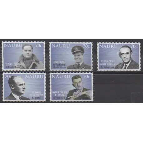 Promotion Saisonnière Nauru - 2008 - No 617/621 - Aviation