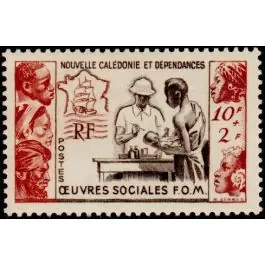Timbre de collection Nouvelle-Caledonie - 0278 En Vogue