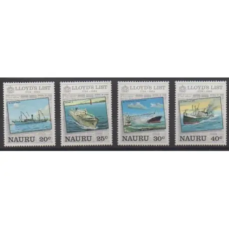 Nauru - 1984 - No 278/281 - Navigation Original