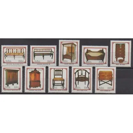 Afrique du Sud - 1992 - No 756/765 - Artisanat ou métiers Solde