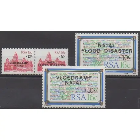 Afrique du Sud - 1987 - No 634/637 Prix Bas