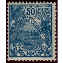 Timbre de collection Nouvelle-Caledonie - 0120 Gros Lot