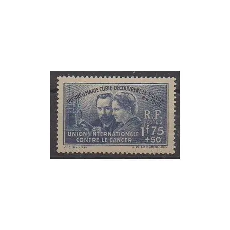 Premium France - Poste - 1938 - No 402 - Sciences et Techniques