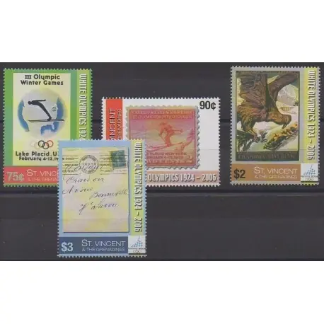 Offre Spéciale Saint-Vincent - 2006 - No 4928/4931 - Jeux olympiques d'hiver