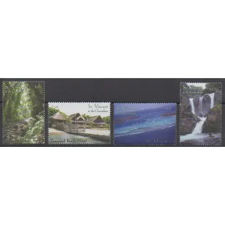 Marque Saint-Vincent - 2001 - No 4346/4349 - Tourisme