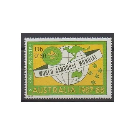 Acheter Direct Saint-Thomas et Prince - 1987 - No 893 - Scoutisme