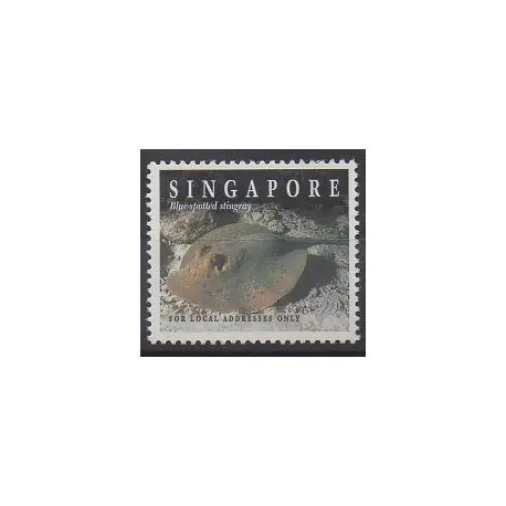 Acheter En Ligne Singapour - 1998 - No 845 - Vie marine