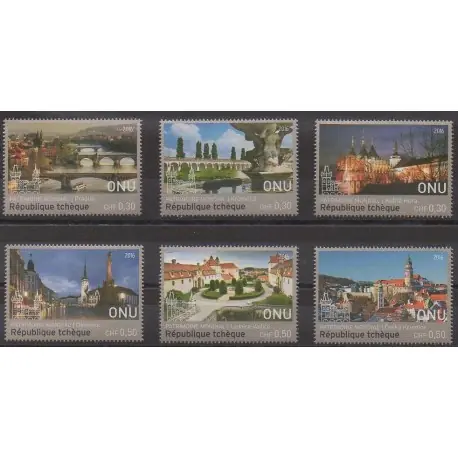 Nations Unies (ONU - Genève) - 2016 - No 955/960 - Sites Original