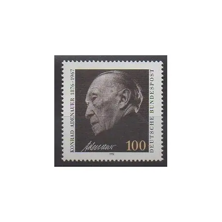 Prix Réduit Allemagne - 1992 - No 1428 - Célébrités