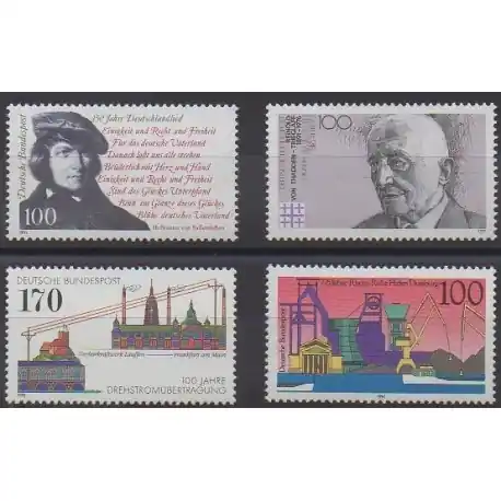 Prix Cassé Allemagne - 1991 - No 1387/1390