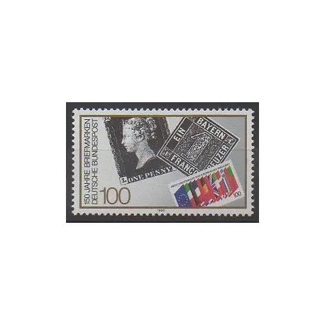 Prix Réduit Allemagne occidentale (RFA) - 1990 - No 1311 - Timbres sur timbres