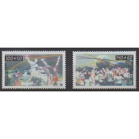 Vente Flash Allemagne occidentale (RFA) - 1990 - No 1281/1282 - Sports divers