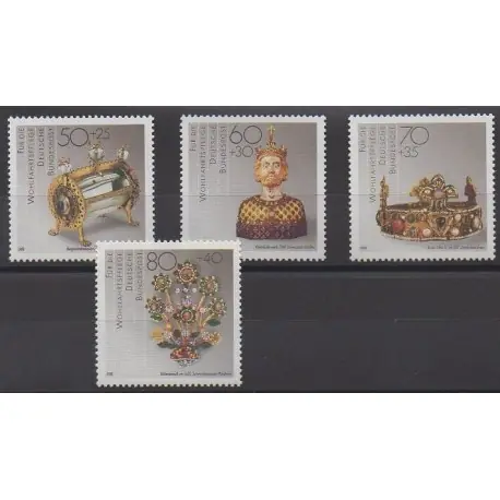 Allemagne occidentale (RFA) - 1988 - No 1215/1218 - Art Livraison Gratuite