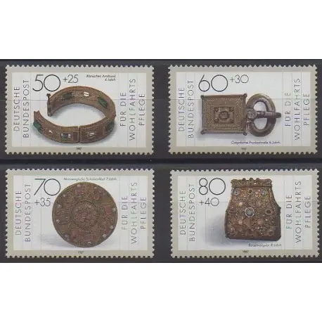 Acheter En Ligne Allemagne occidentale (RFA) - 1987 - No 1171/1174 - Art