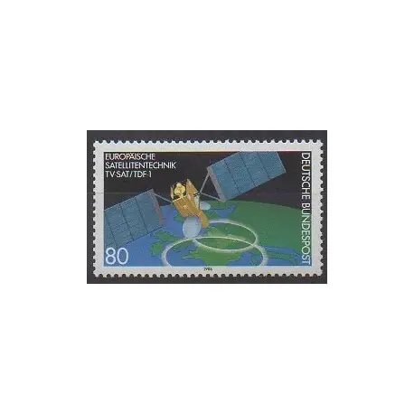 Promotion Allemagne occidentale (RFA) - 1986 - No 1122 - Télécommunications