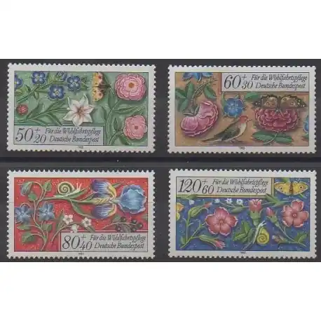 Allemagne occidentale (RFA) - 1985 - No 1091/1094 - Art Dernière Chance