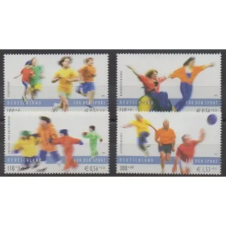 Pas Cher Allemagne - 2001 - No 1997/2000 - Sports divers